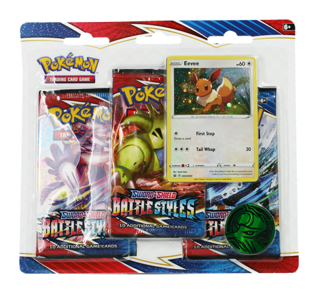 Battle Styles 3 Pack Blister [Eevee]