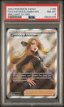 PSA 8 Near MINT Cynthia's Ambition Trainer Brilliant Stars 169/172 Full Art Card