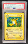 1999 Pokemon Card Base Set Shadowless Raichu Holo PSA 8 NM/MT