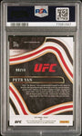 2022 Panini Select UFC Octagonside Gold Flash Prizm Petr Yan #201 /10