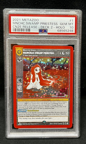 PSA 10 Gem Mint | Manchac Swamp Priestess Promo Metazoo Cryptid Nation