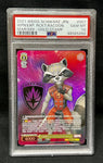 PSA 10 GEM MINT | Weiss Schwarz MARVEL MAR/S89-007 MR Rocket Raccoon Gold Stamped