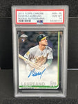 2019 Topps Chrome Ramon Laureano Rookie Auto RC #RA-RL PSA 10 Athletics