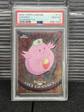 PSA 10 Chansey Topps Chrome Pokemon T.V. 2000 Pokemon Card #113 LOW POP