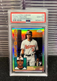 Cedric Mullins PSA 10 Gem Mint 2019 Topps Chrome #84TC-4 Refractor RC 1984 | SPORTS