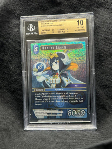 BGS 10 PRISTINE | Final Fantasy TCG Opus XII Crystal Awakening Quacho Queen 096H