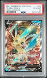 PSA 10 GEM MINT | Leafeon V 070 SR Full Art Eevee Heroes s6a Japanese Pokemon