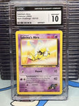 Pokemon Sabrina's Abra Gym Challenge Unlimited #93 CGC 10 Gem Mint