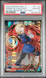 PSA 10 Gem Mint Android 18, Full of Rage P-172 | Dragon Ball Super