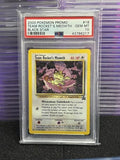 PSA 10 GEM MINT Team Rocket's Meowth #18 (WoTC Black Star Promo) Pokemon Card