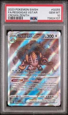 PSA 10 GEM MINT | Regigigas VSTAR GG55/GG70 Pokemon Crown Zenith