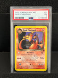 DARK CHARIZARD NON-HOLO TEAM ROCKET #21 PSA GRADED NEAR MINT 7 2000