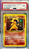 Pokemon 2000 Neo Genesis 1st Edition Typhlosion #17/111 PSA 9 MINT HOLO TCG