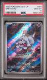 PSA 10 GEM MINT | Greavard AR 087/078 Pokemon Card sv1v Scarlet Violet ex