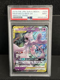 PSA MINT 9 MEWTWO & MEW GX 029/094RR POKEMON JAPAN 2019 SUN & MOON MIRACLE TWIN