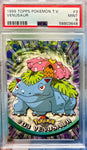 #03 Venusaur Topps TV Animation Edition Series 1 Blue Logo Pokemon PSA 9 MINT