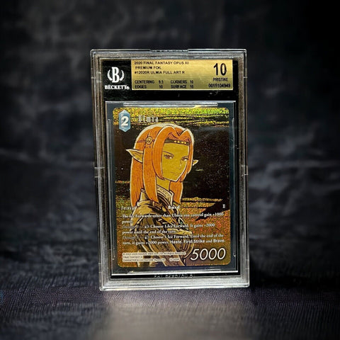 BGS 10 PRISTINE | Full Art Ulmia Final Fantasy 12020R