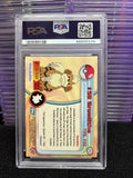 Growlithe 58 PSA 9 Rainbow Foil 1999 Topps Pokemon TV POP 8 NONE HIGHER BLUE LABEL