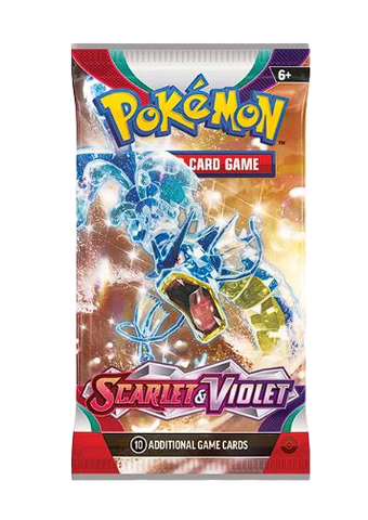 Scarlet & Violet Booster Pack x3