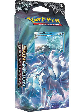 Burning Shadows Luminous Frost Theme Deck [Alolan Ninetales]